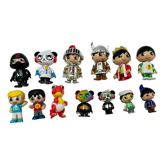 Ryans World Action Figures Lot 13 Various Figures Dolls - Picture 1 of 10